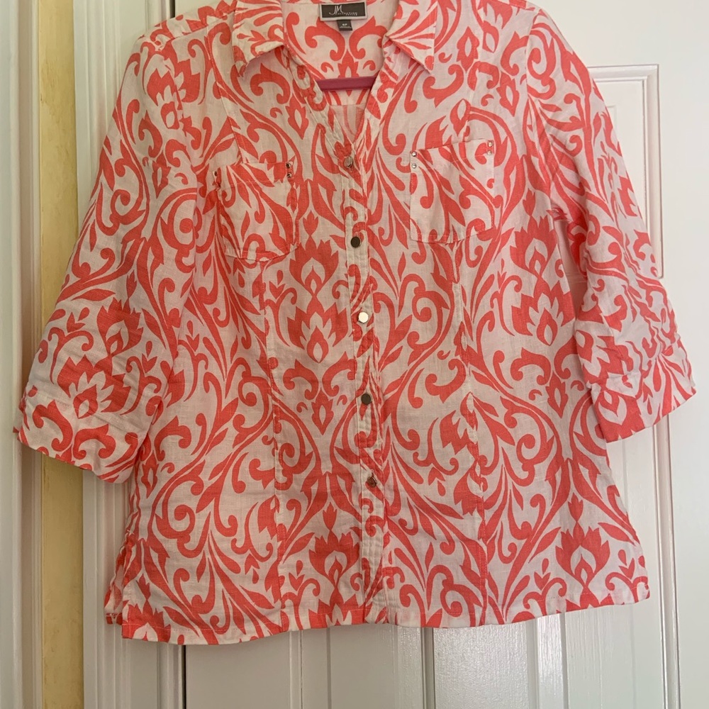 JM Collection Button Down Shirt